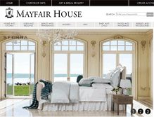 Tablet Screenshot of mayfairhouse.com